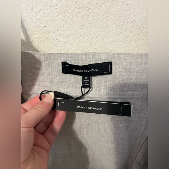 NWT Robert Rodriguez Bonded Pleat Dress Size 10 - Picture 8 of 11